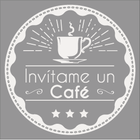 Botón para invitar café porteo